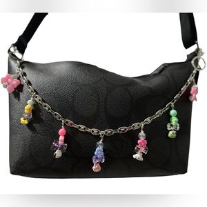 Handmade Cute Bag Charm | Beaded Kawaii Chain Accessory | Custom Style